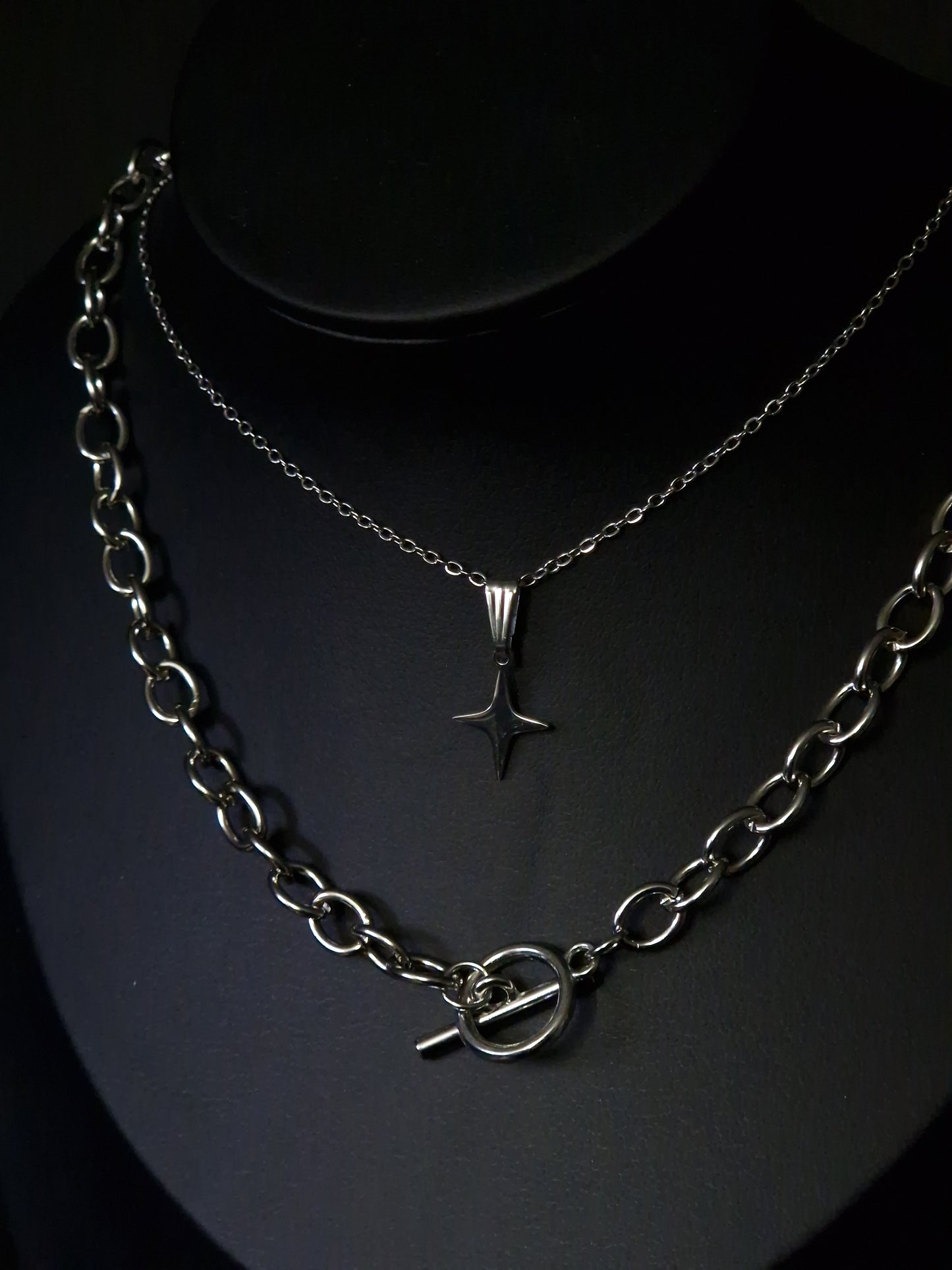 Layering Kette 'Mimi' silber