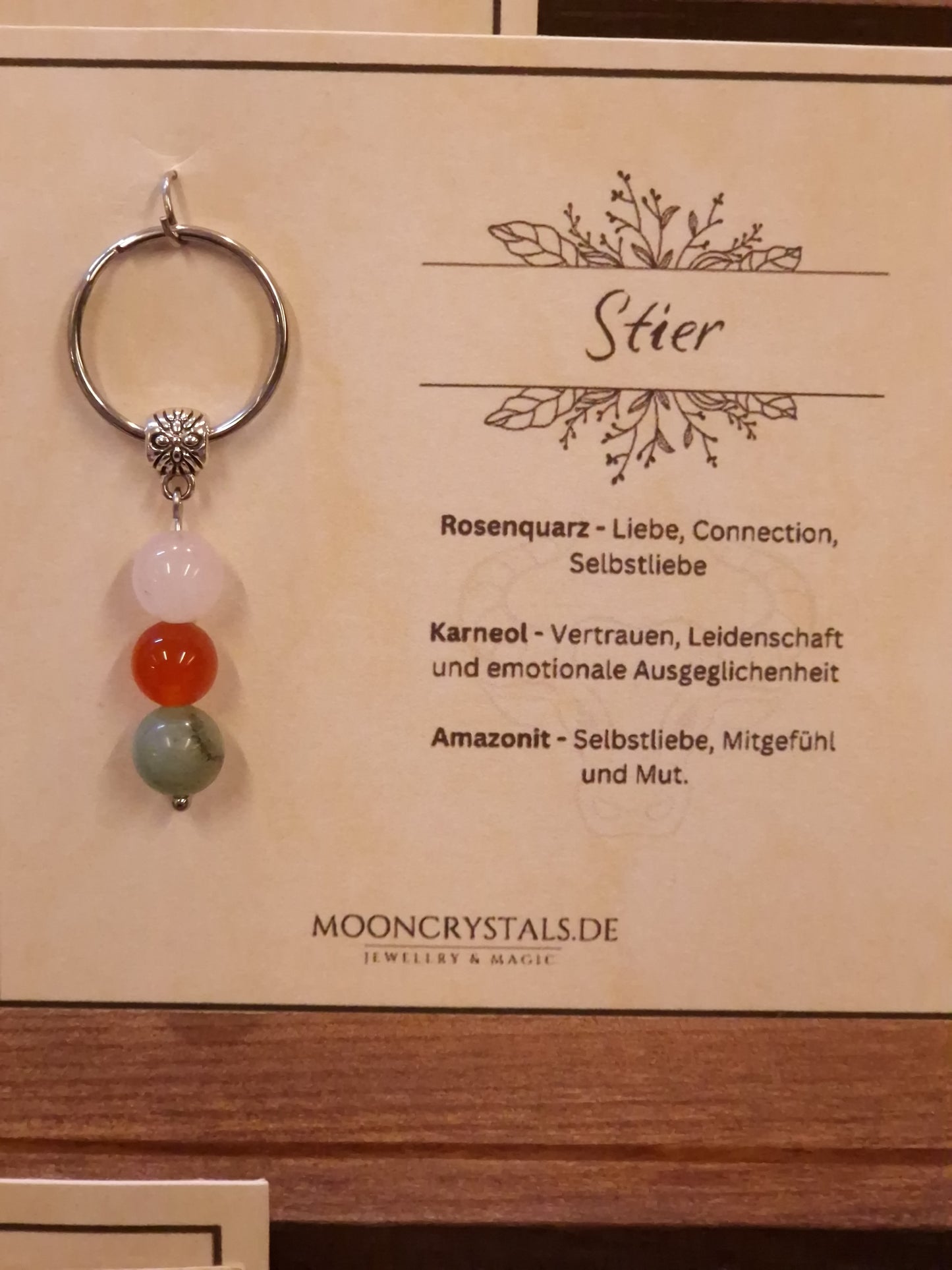 Schlüsselanhänger „Stier“