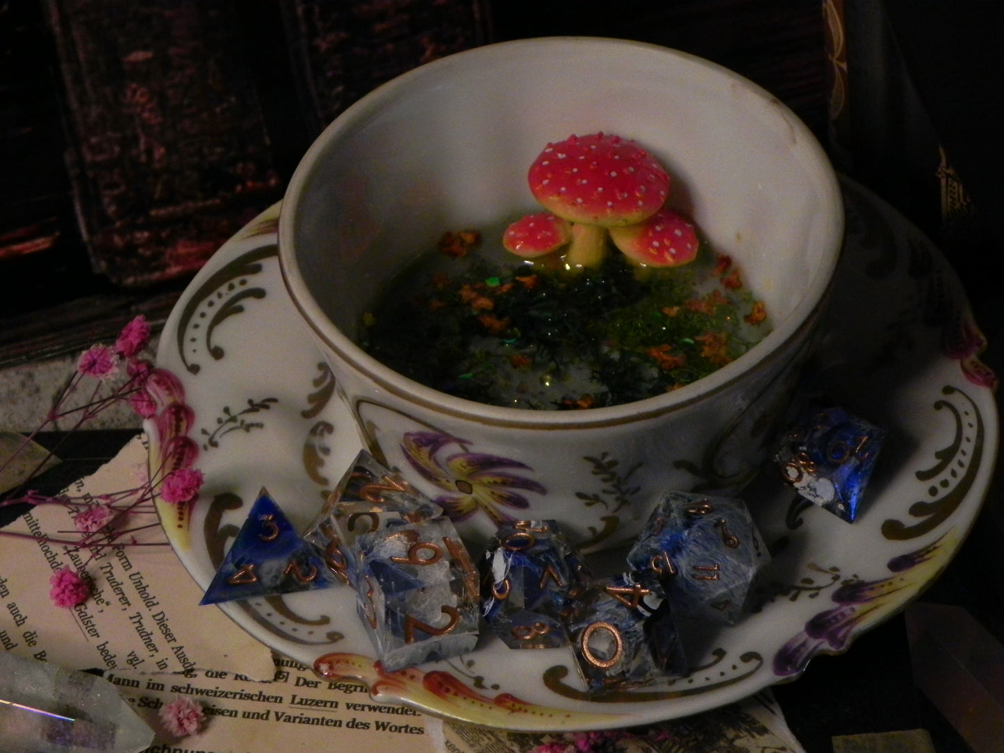 Mushroom Tea Dice Tray