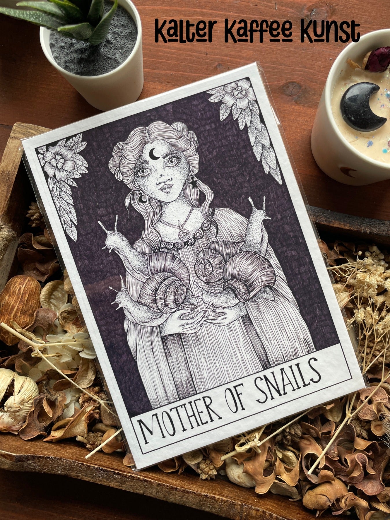 Art Print „Mother of Snails“