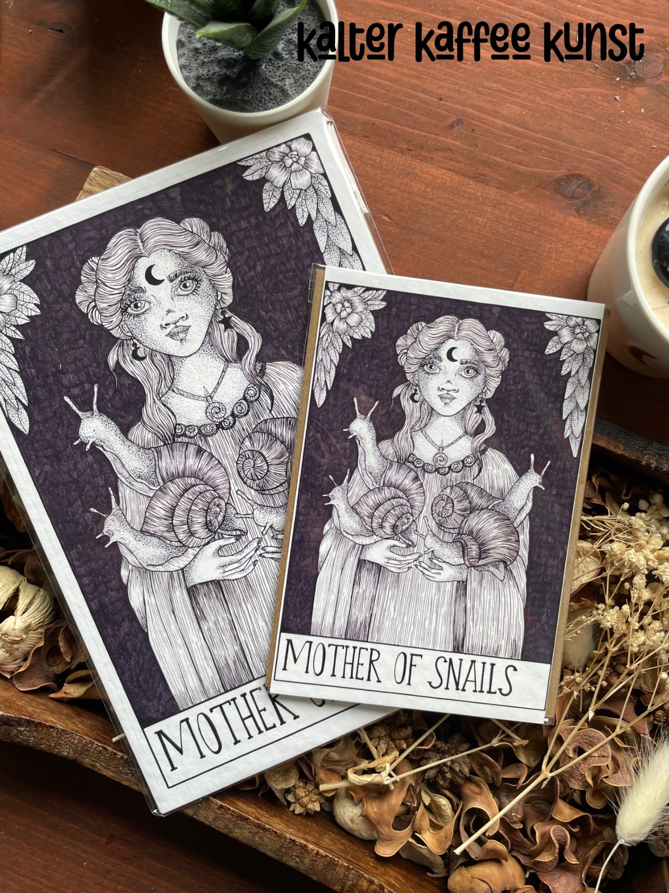 Art Print „Mother of Snails“