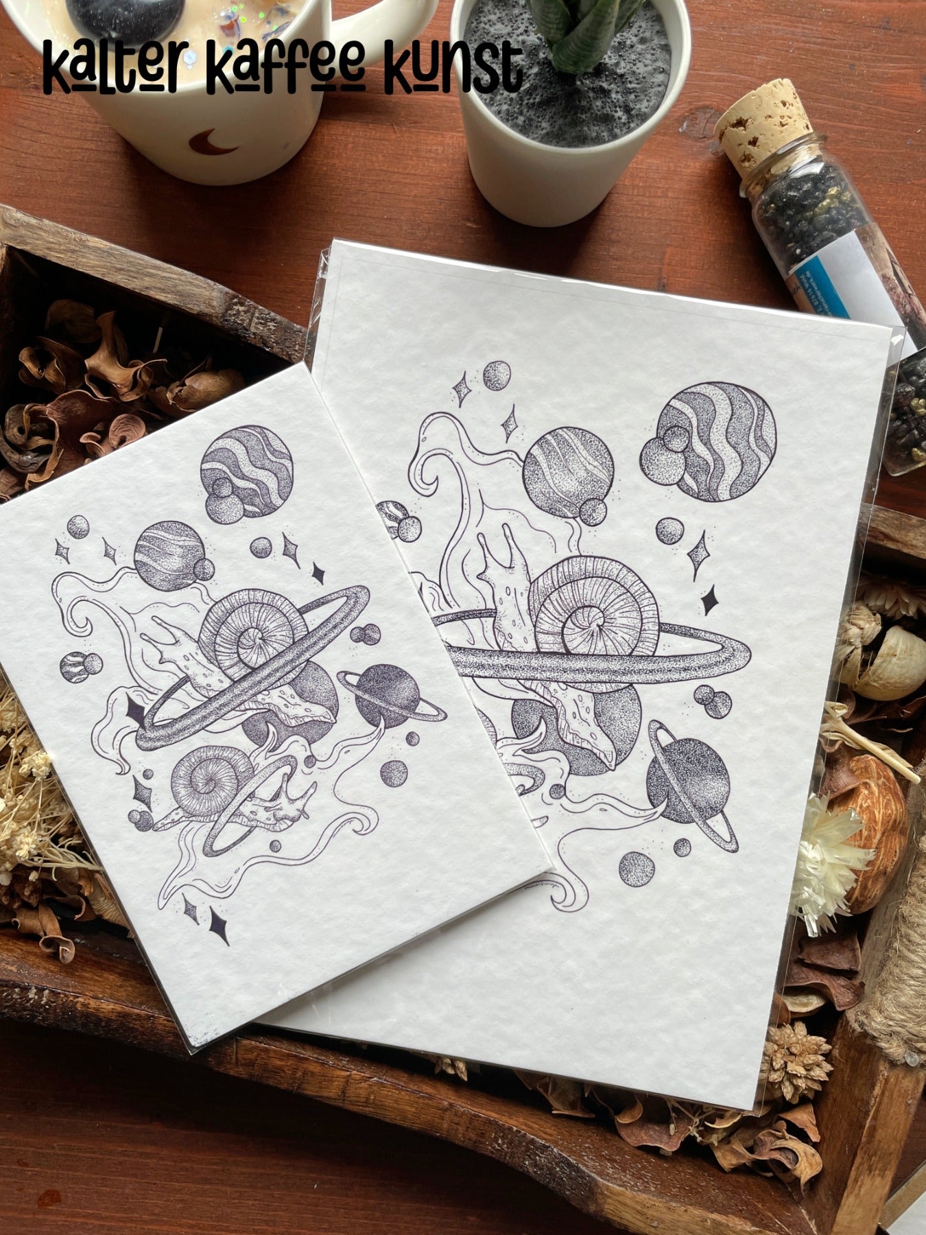 Art Print „Snails of the Galaxy“