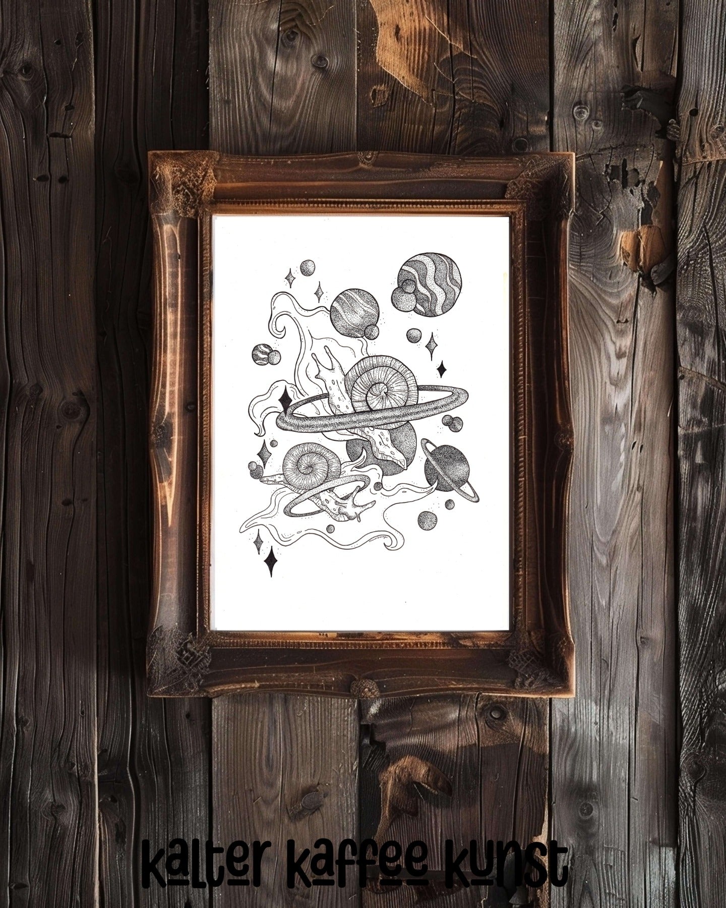 Art Print „Snails of the Galaxy“