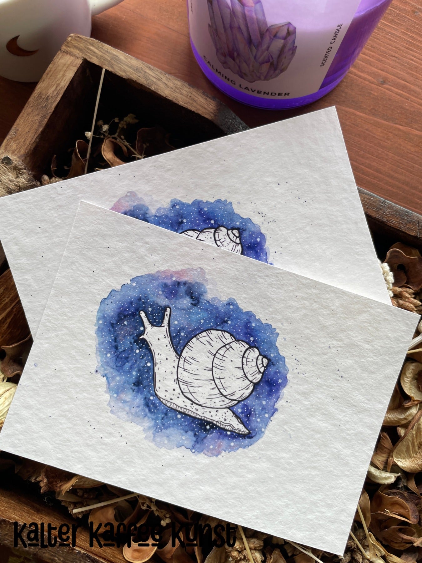 "Galaxy Snail" Fine Art Print