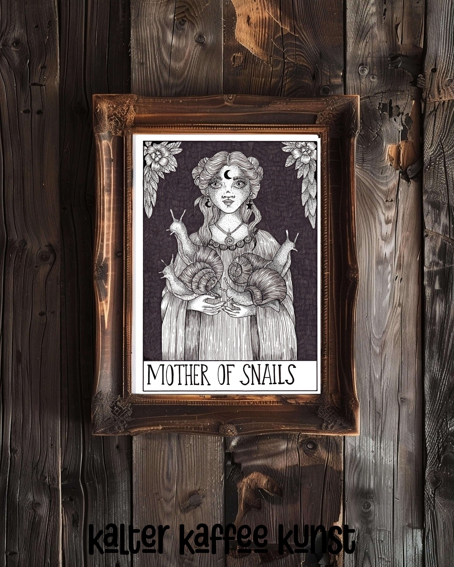 Art Print „Mother of Snails“