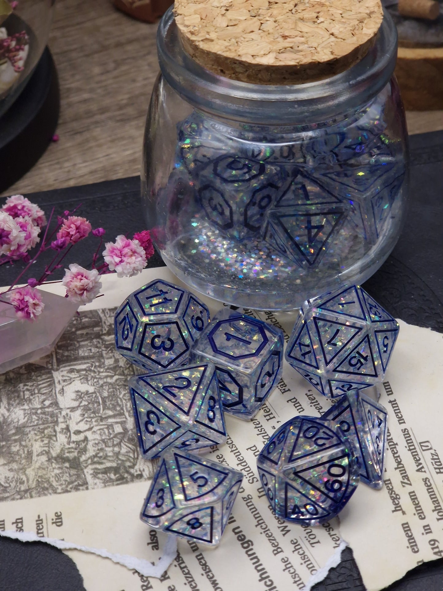 Frozen Arcana – Würfel aus gefrorener Magie