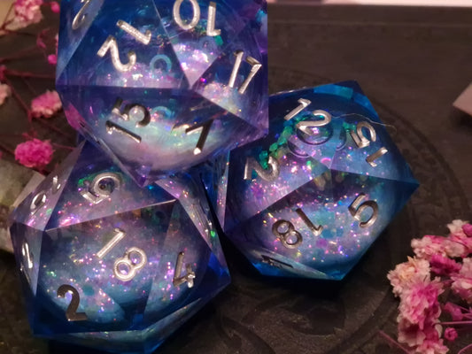 Chunky D20 „Ocean of Stars“