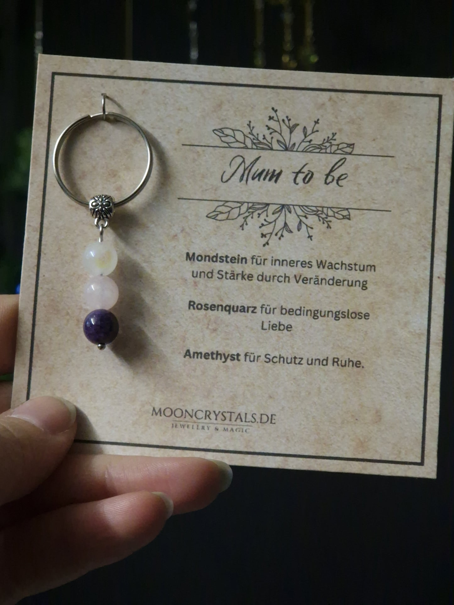 Schlüsselanhänger 'Mum to be'