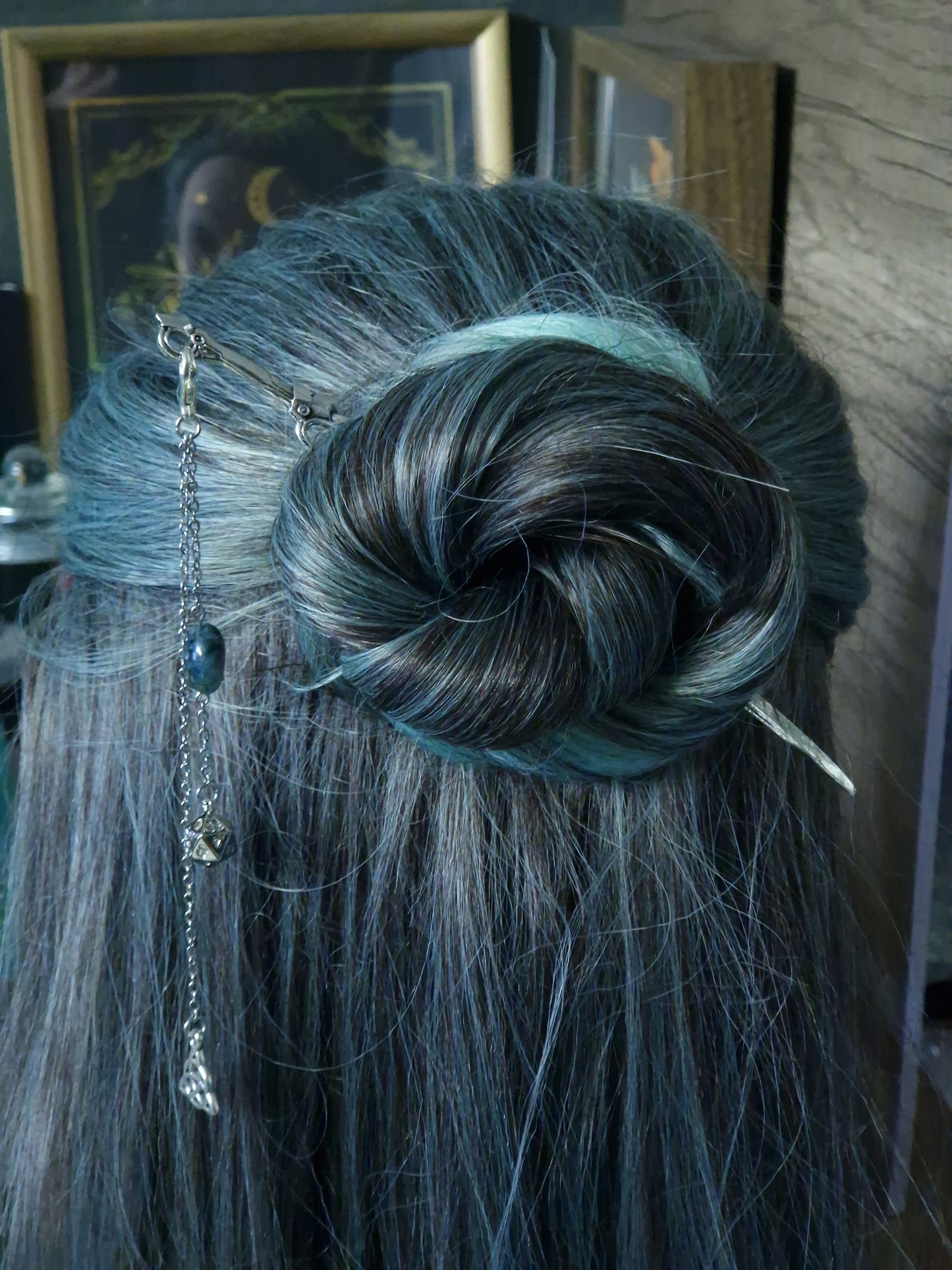 Haarnadel mit W20