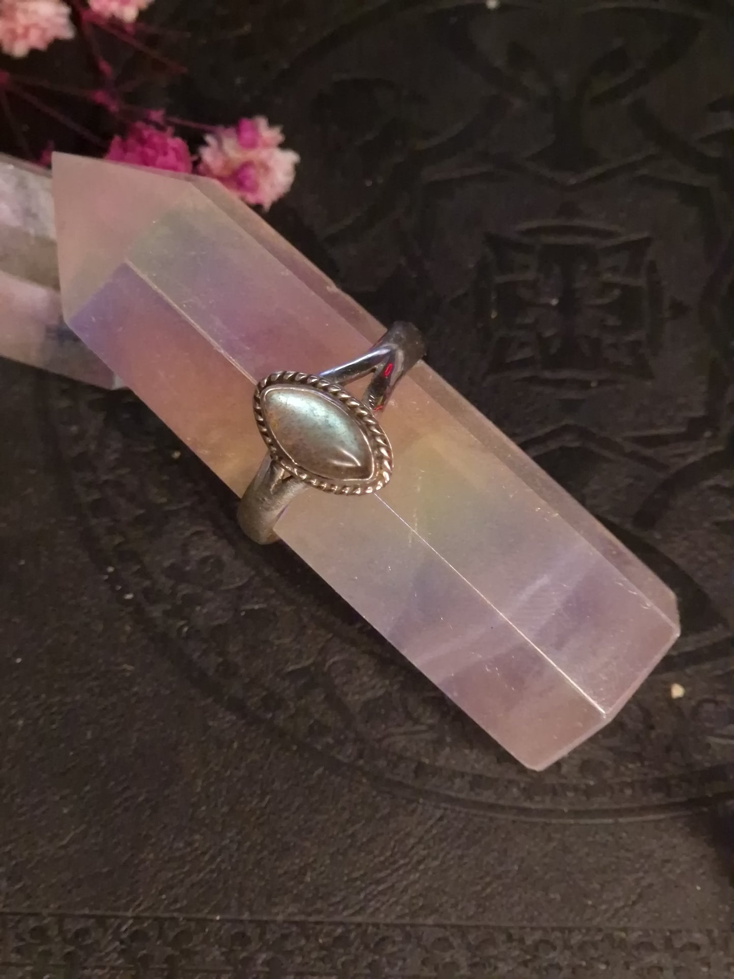 Labradorit-Ring „Aurora“