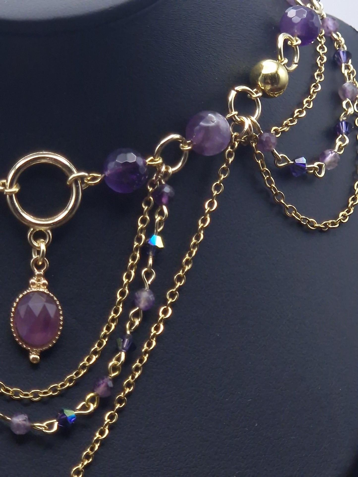 Amethyst -Collier „Eclipse“