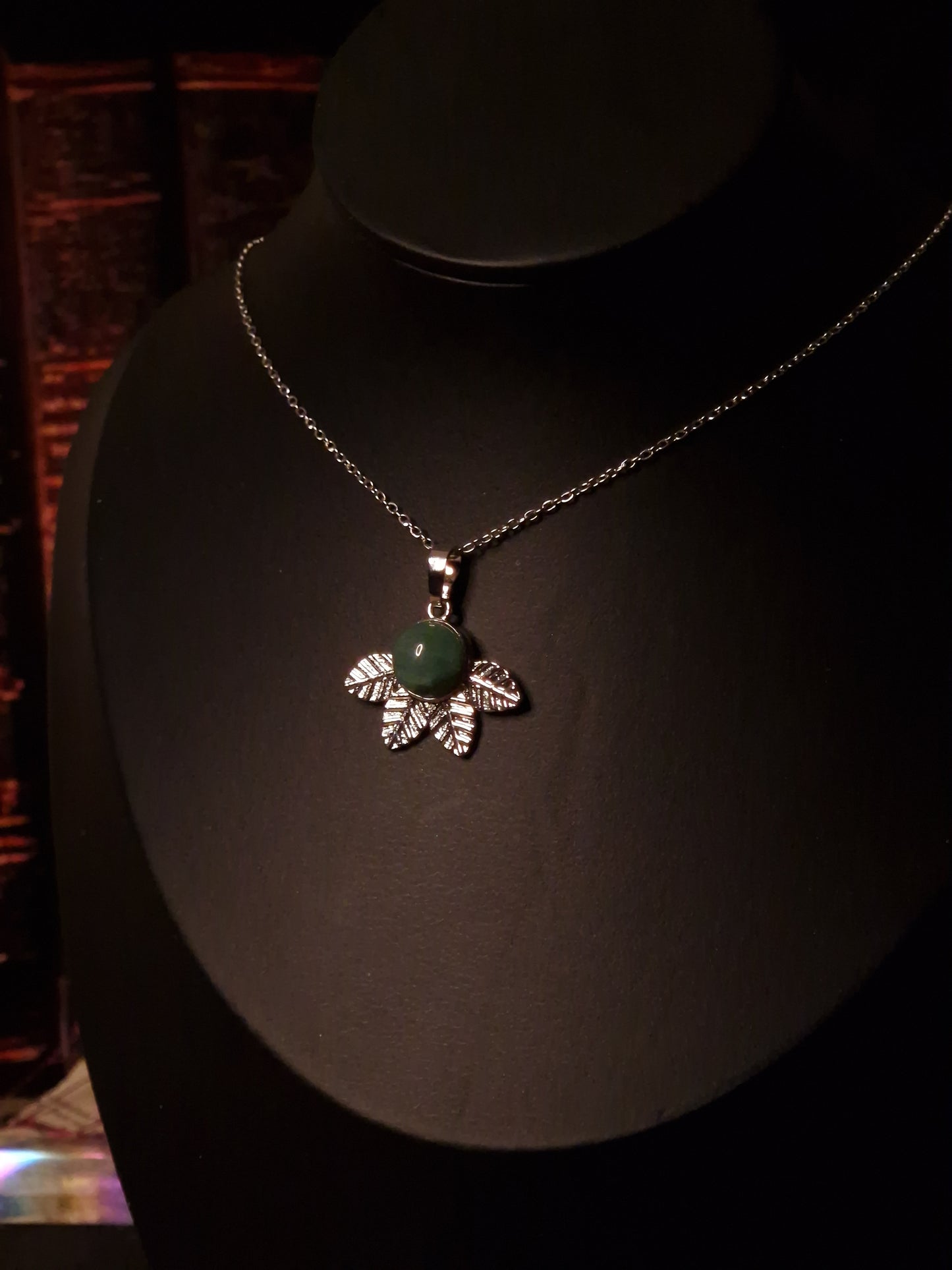 Emerald Ivy Aventurin Kette