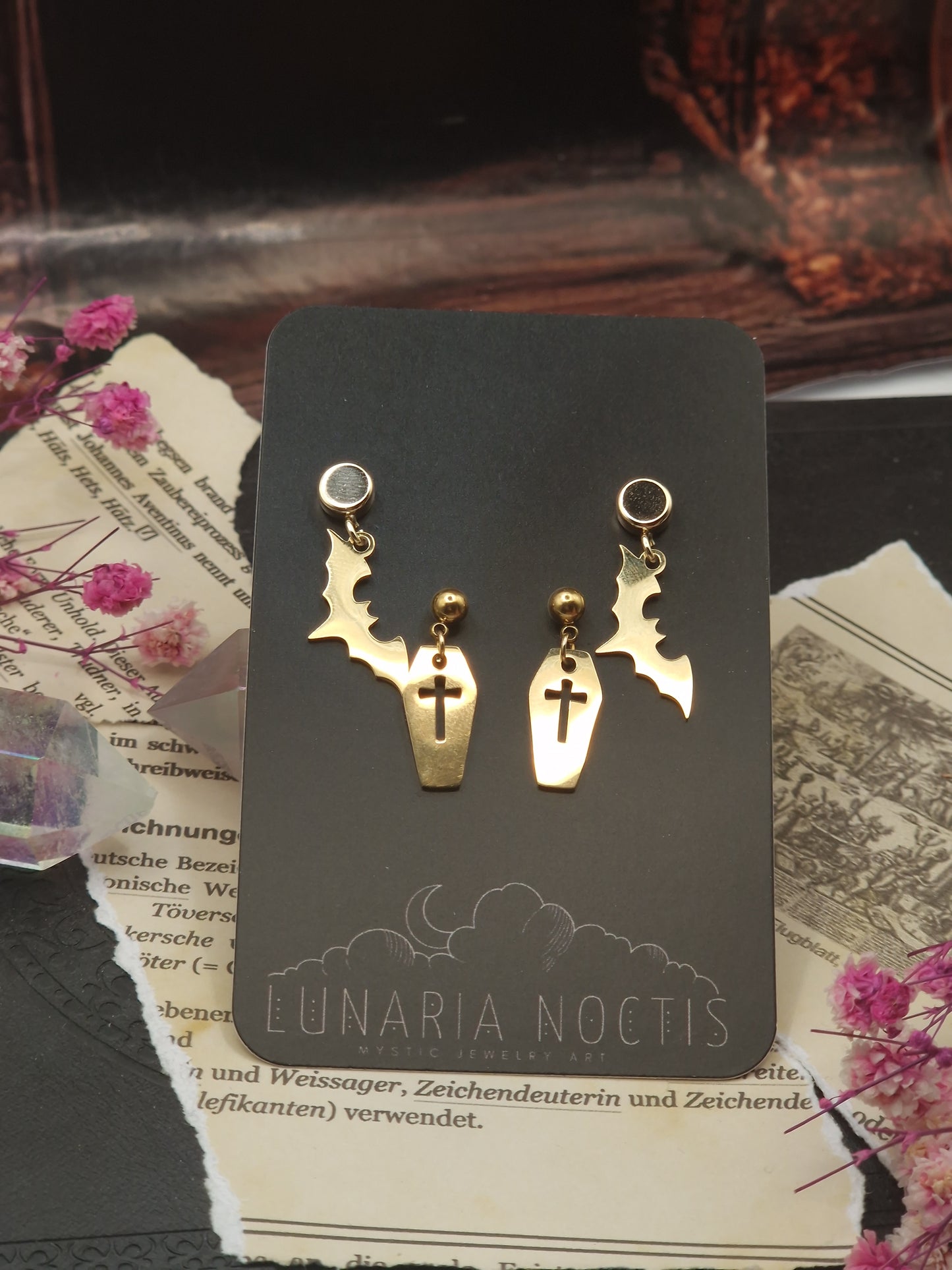 Nocturne Cross – 2er Set Ohrstecker