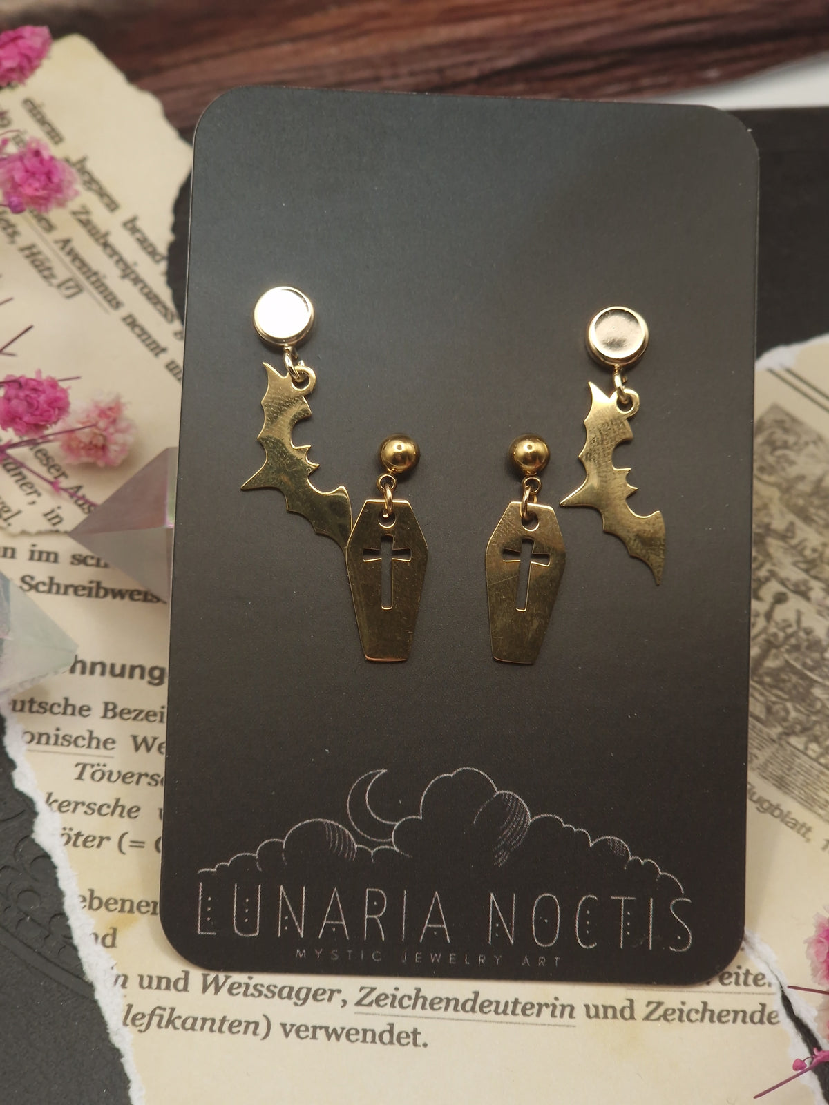 Nocturne Cross – 2er Set Ohrstecker