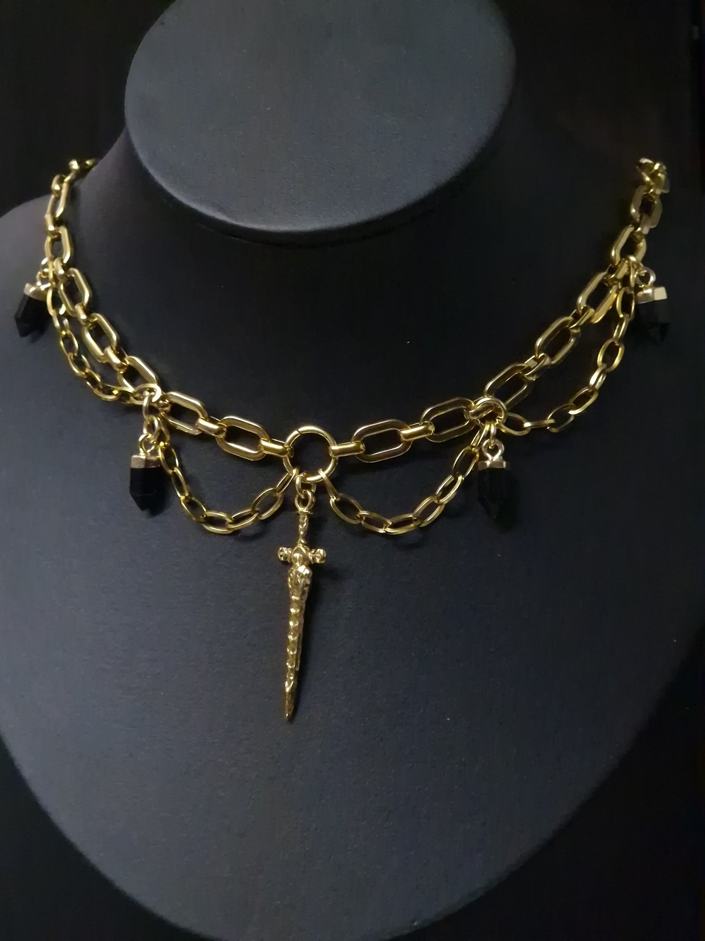 Obsidian Chain Kette