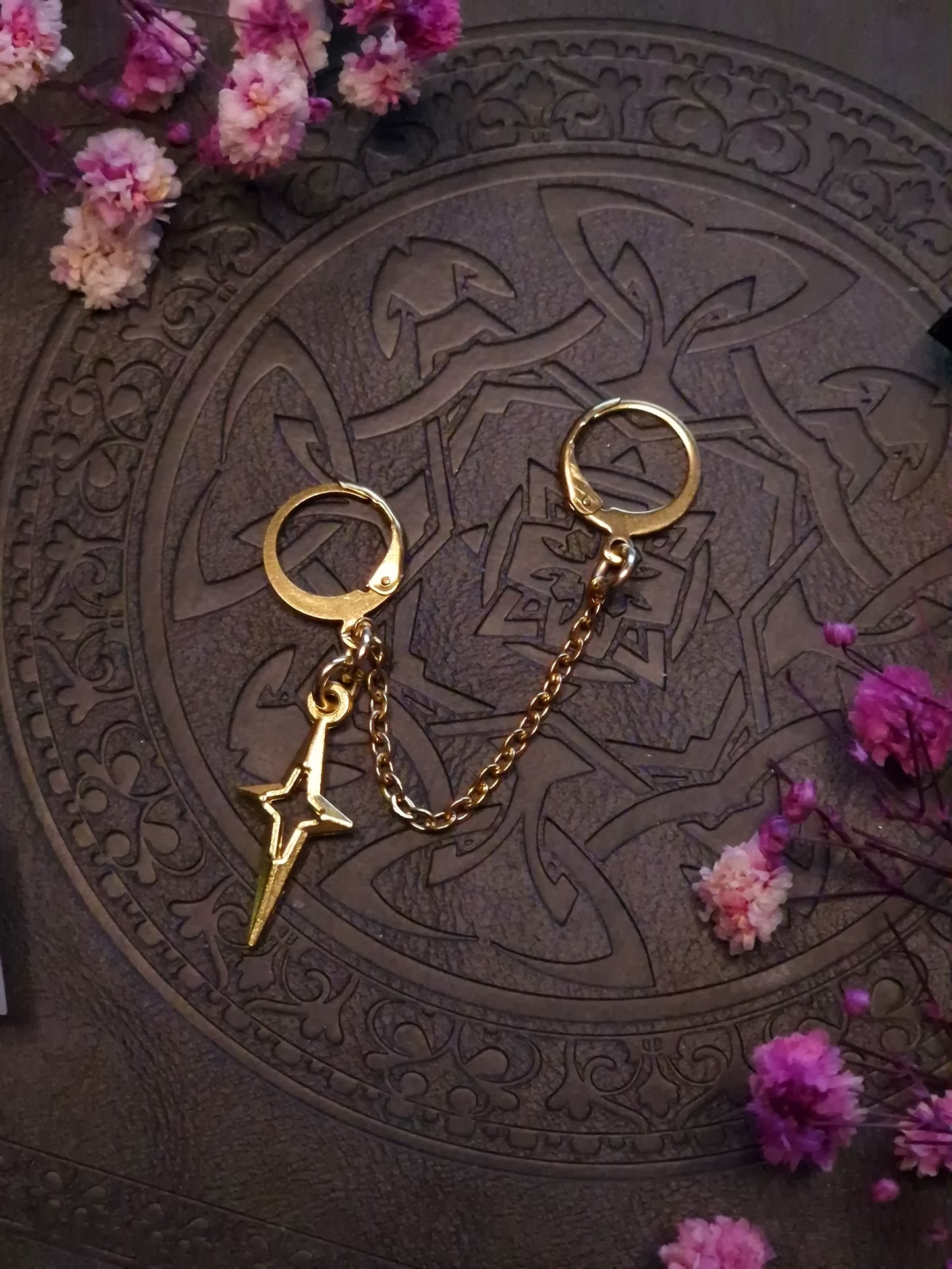 Ohrstöpsel Halter gold - „Stellar Loop Keeper“
