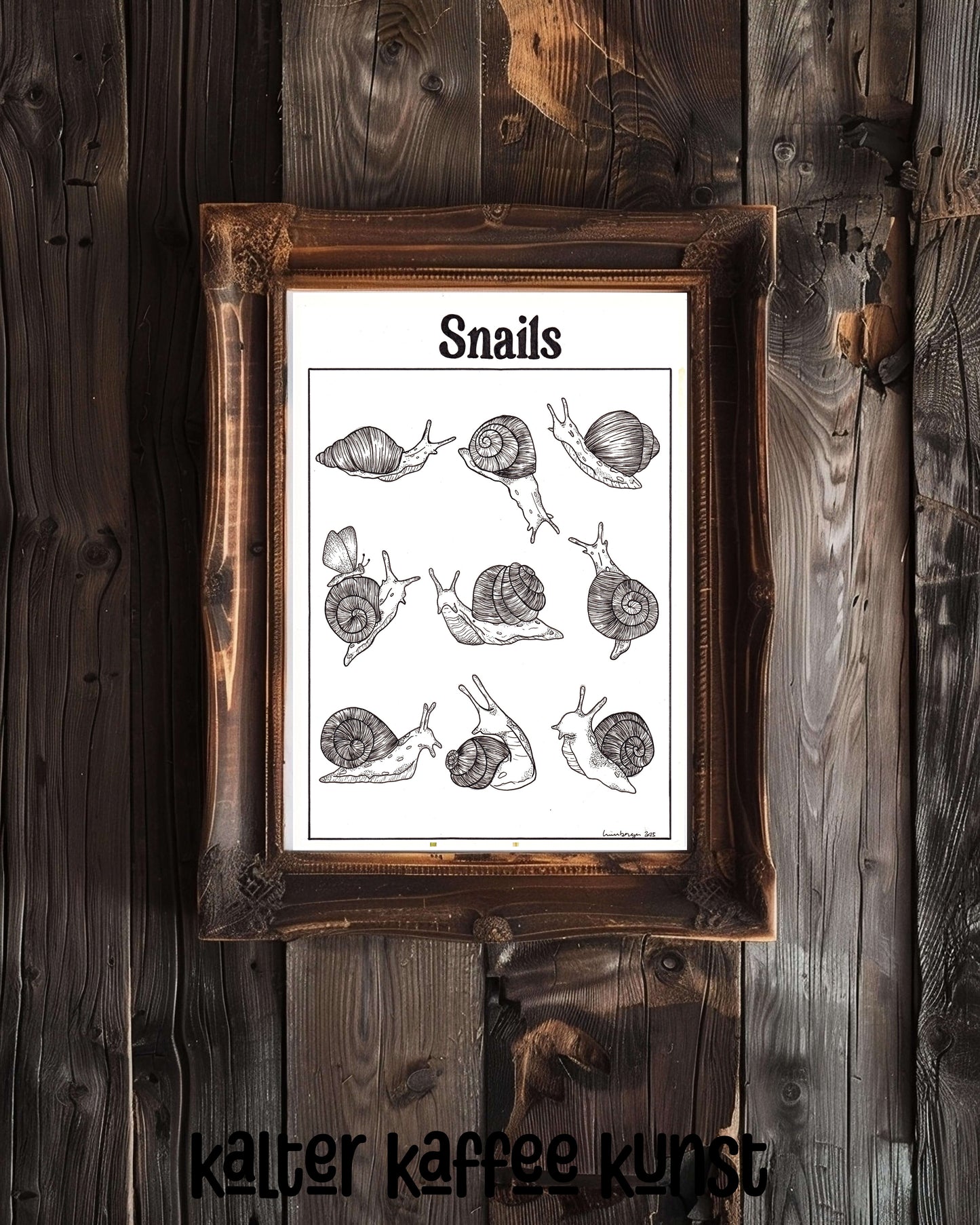Art Print „Snails“