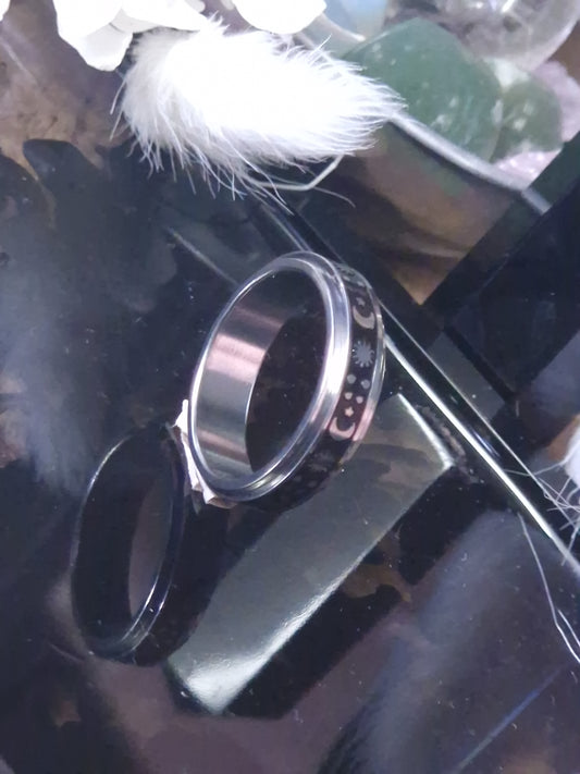Anxiety Ring „Lunaria“