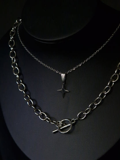 Layering Kette 'Mimi' silber