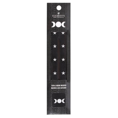 Räucherstäbchenhalter aus Holz Triple Moon