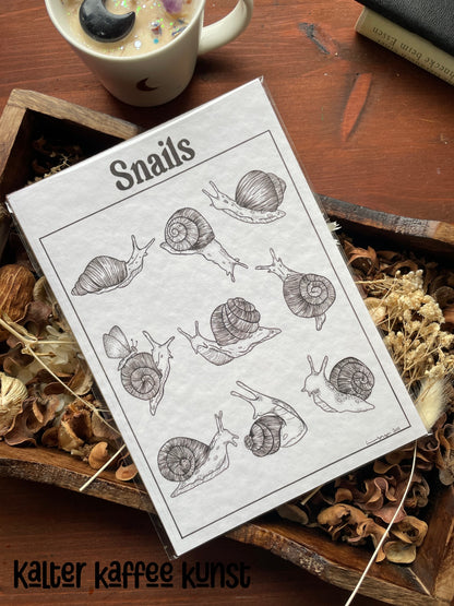 Art Print „Snails“