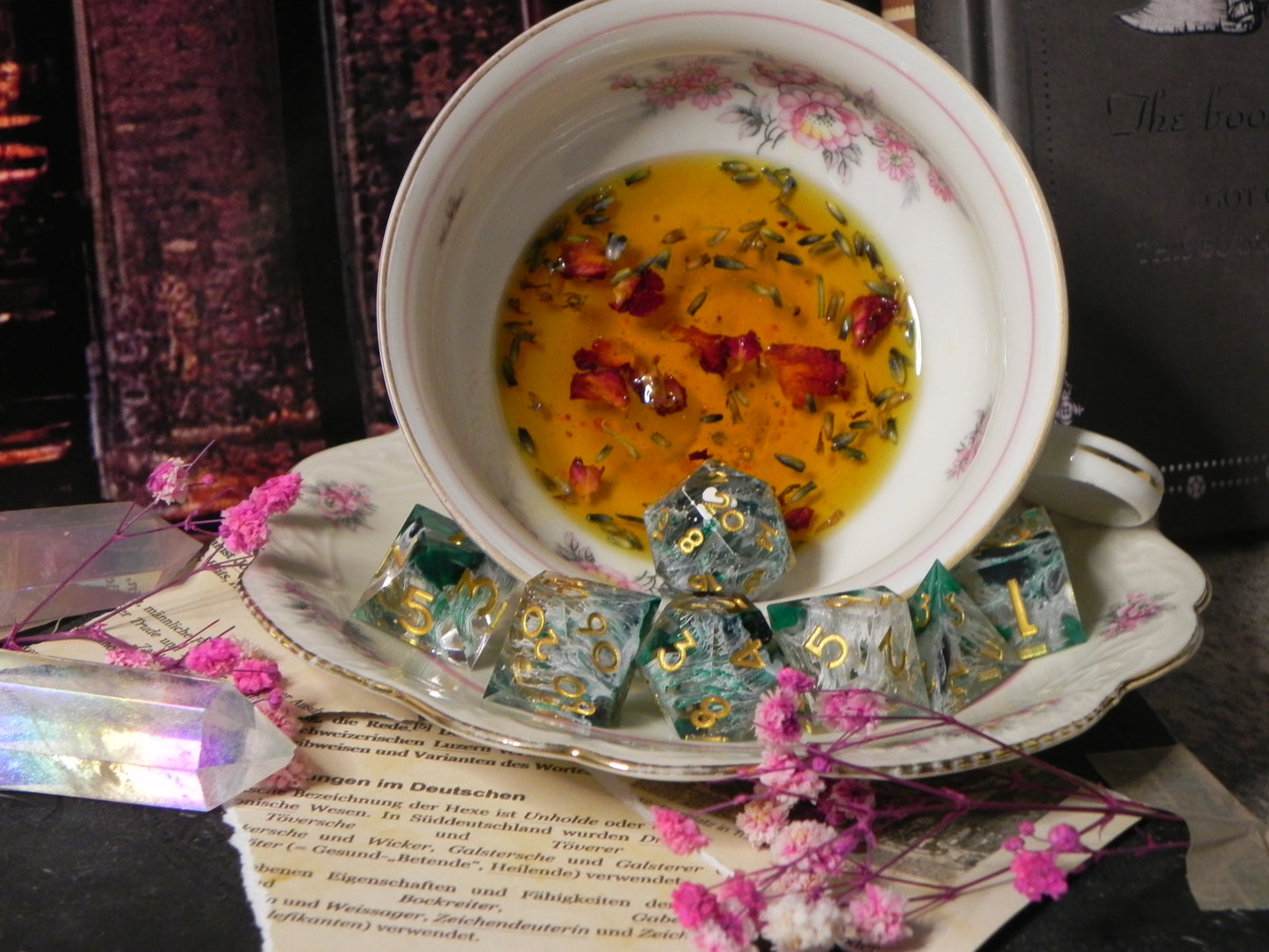 Moonlit Herbal Tea Dice Cup