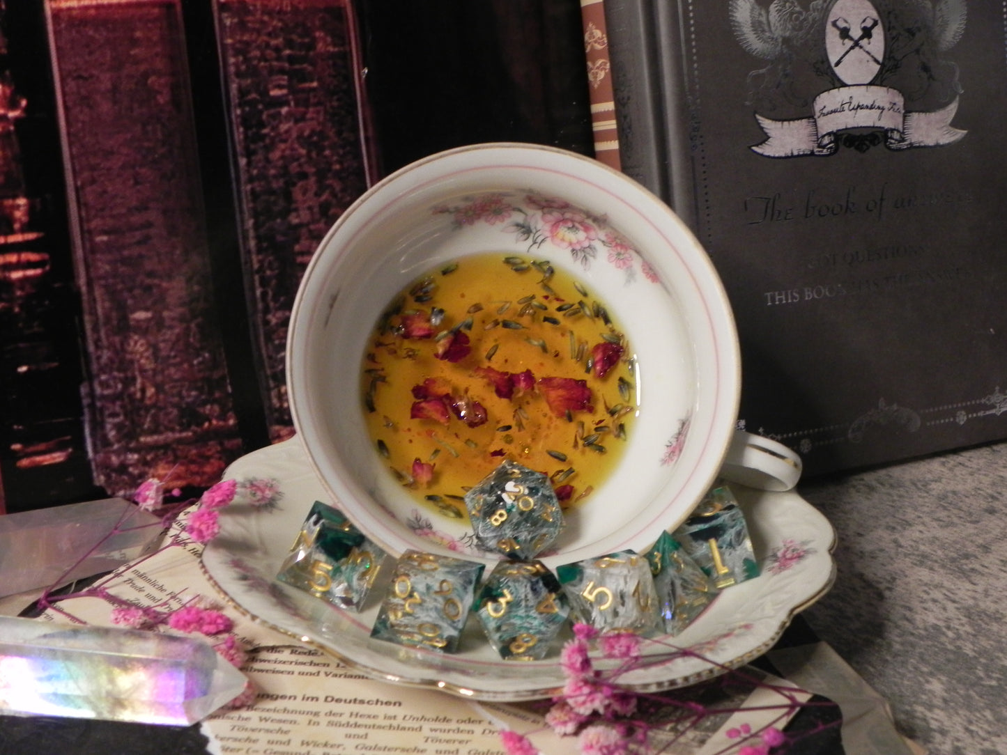 Moonlit Herbal Tea Dice Cup