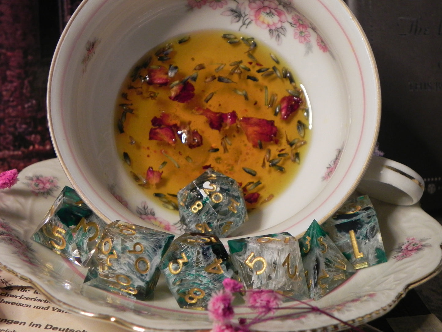 Moonlit Herbal Tea Dice Cup