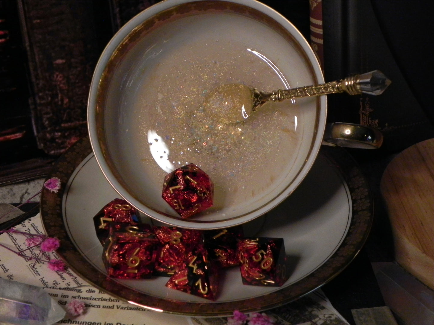 Golden Arcana Tea Tray