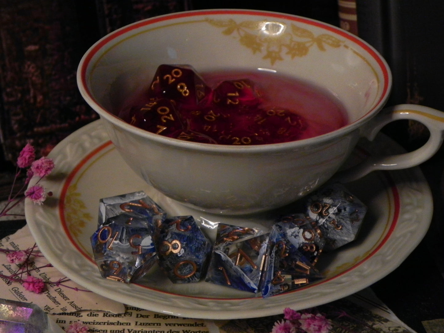 Blood Moon Tea Tray