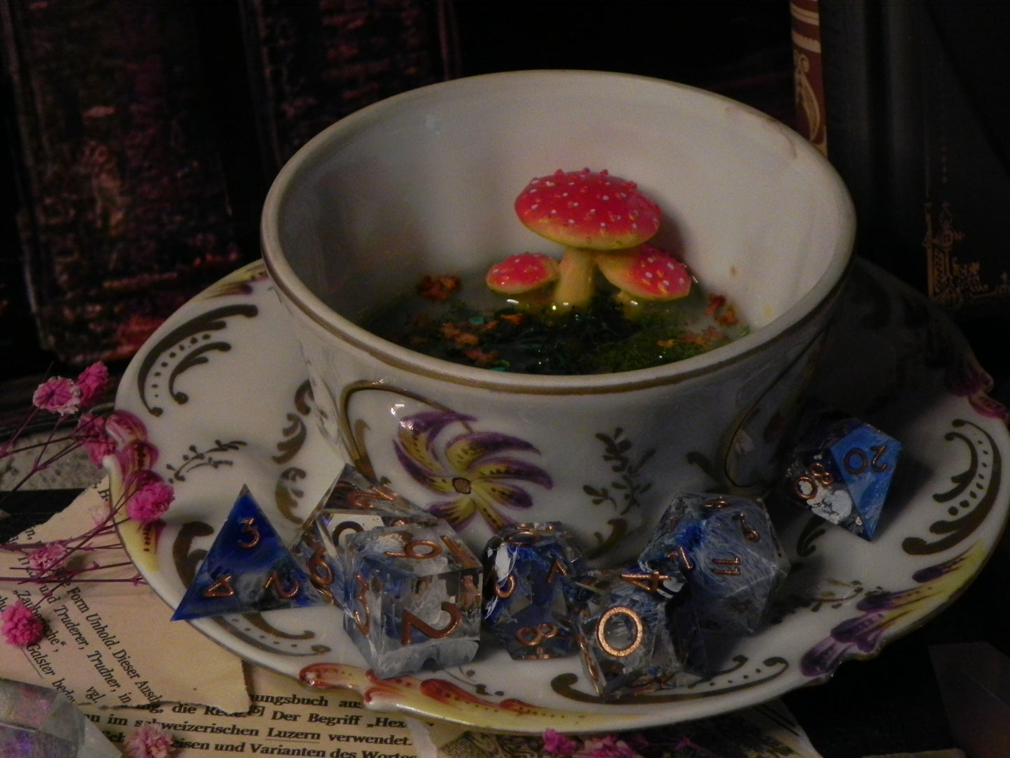 Mushroom Tea Dice Tray