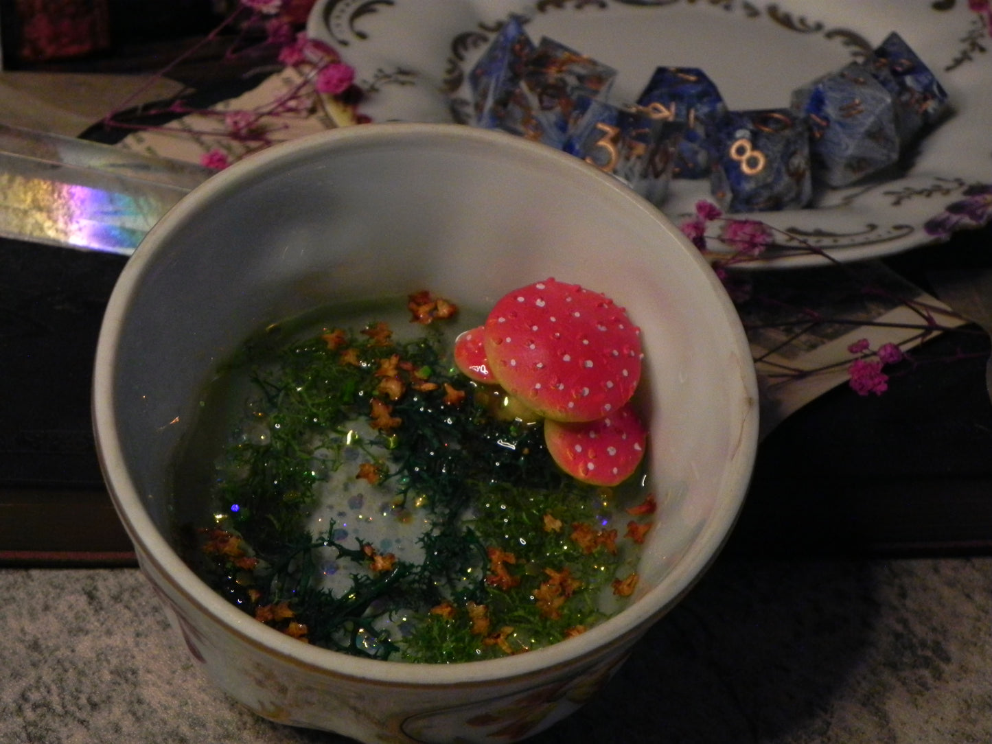 Mushroom Tea Dice Tray