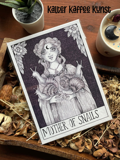 Art Print „Mother of Snails“
