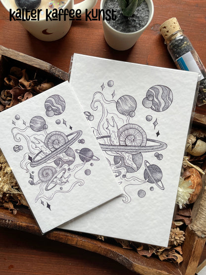 Art Print „Snails of the Galaxy“