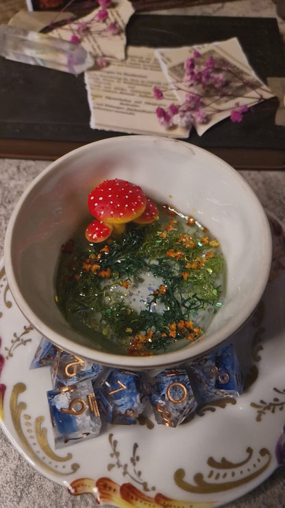 Mushroom Tea Dice Tray
