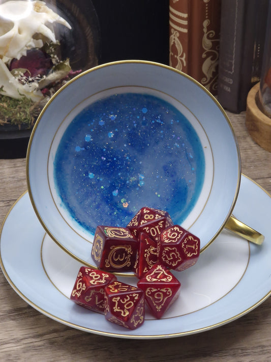 Celestial Tide – Dice Tray Teacup