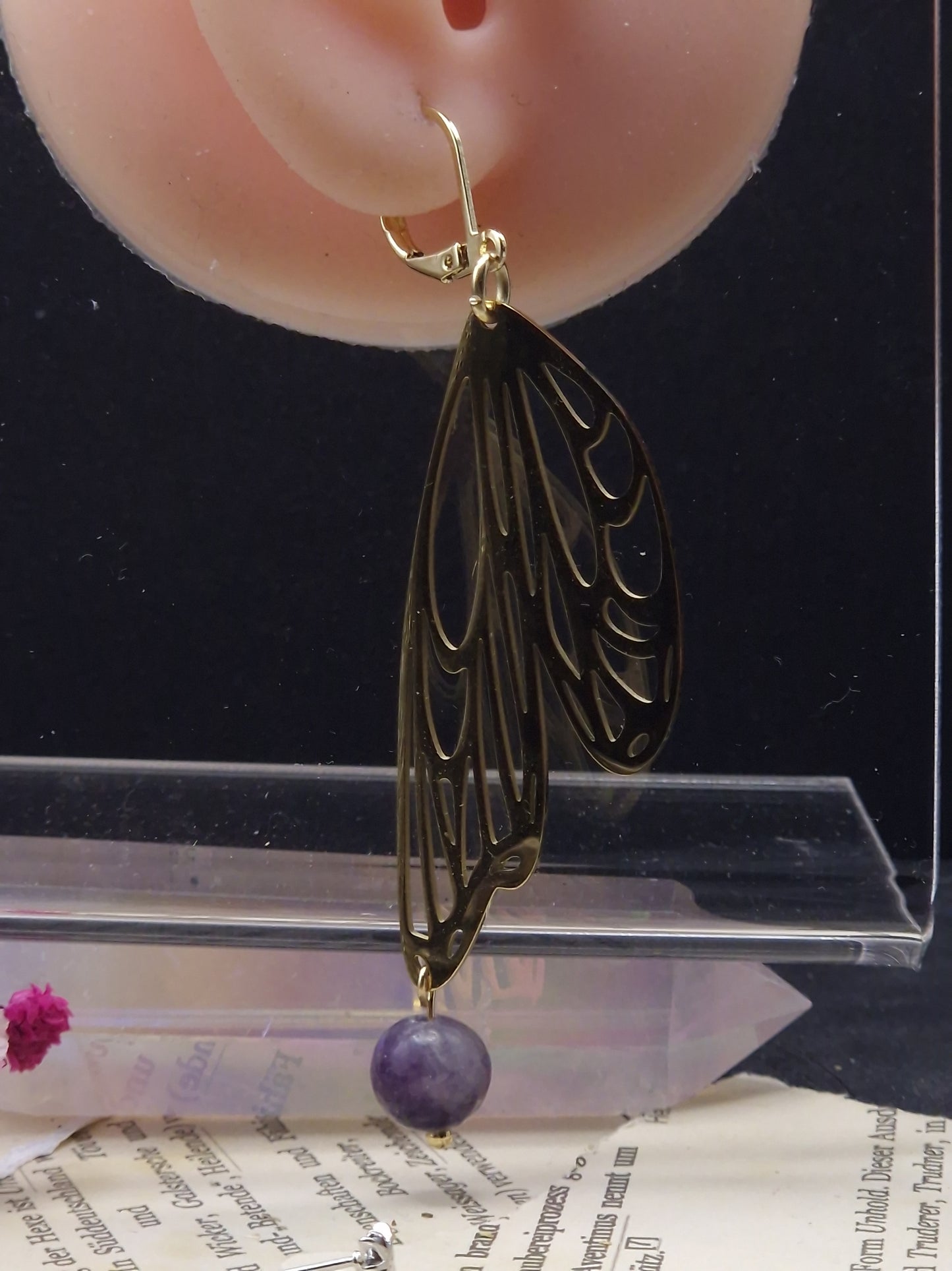 Fairy Wings – Lepidolith & Feenlicht