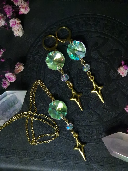 Galactic Gleam – Kristallstern-Set gold