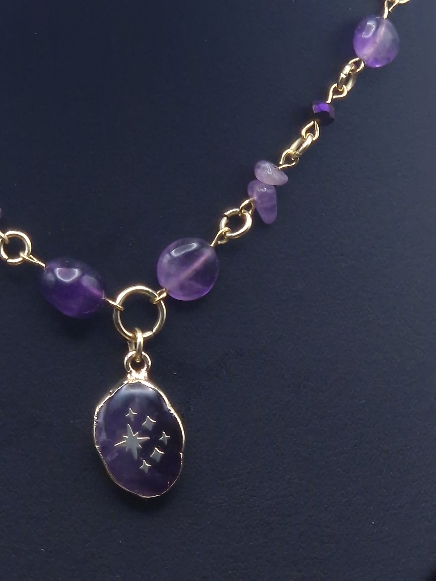 Amethyst-Collier „Celestial Dream“