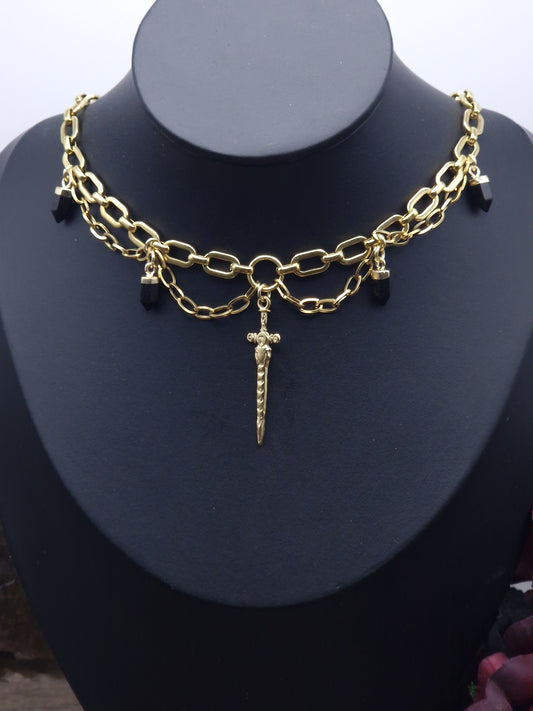 Obsidian Chain Kette