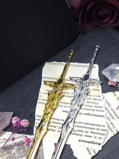 Aetherblade – Fantasy-Schwert-Haarnadel