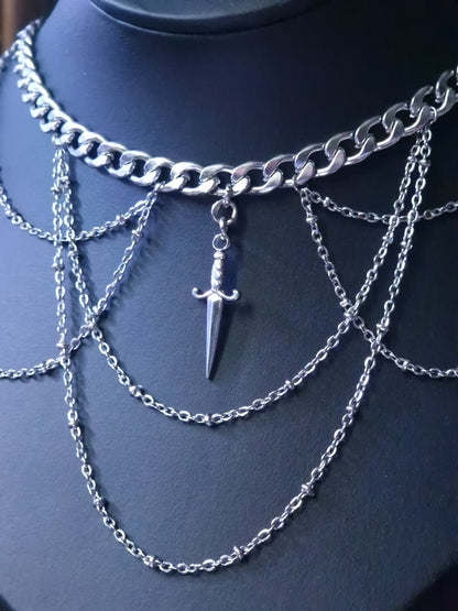 Kette „Blade Empress“ – silber