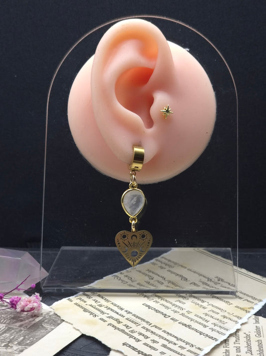 Crystal Oracle – Bergkristall-Ohrringe