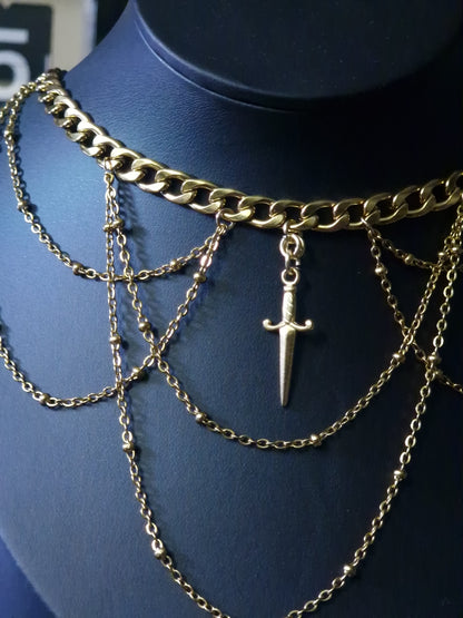 Kette „Blade Empress“ – gold