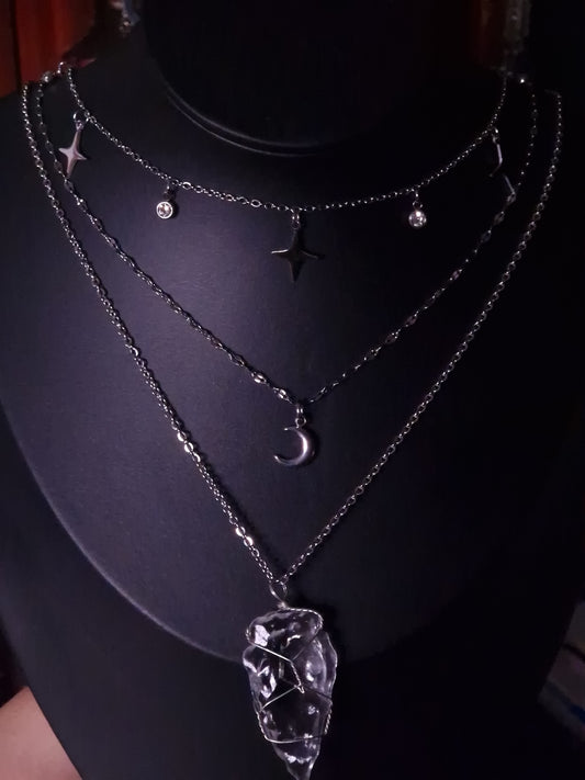 Kristallpfeilkette - Stardust Energy