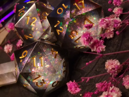 Chunky D20 „Stardust“