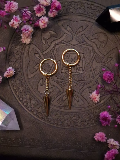 Creolen „Edge & Whisper“ gold