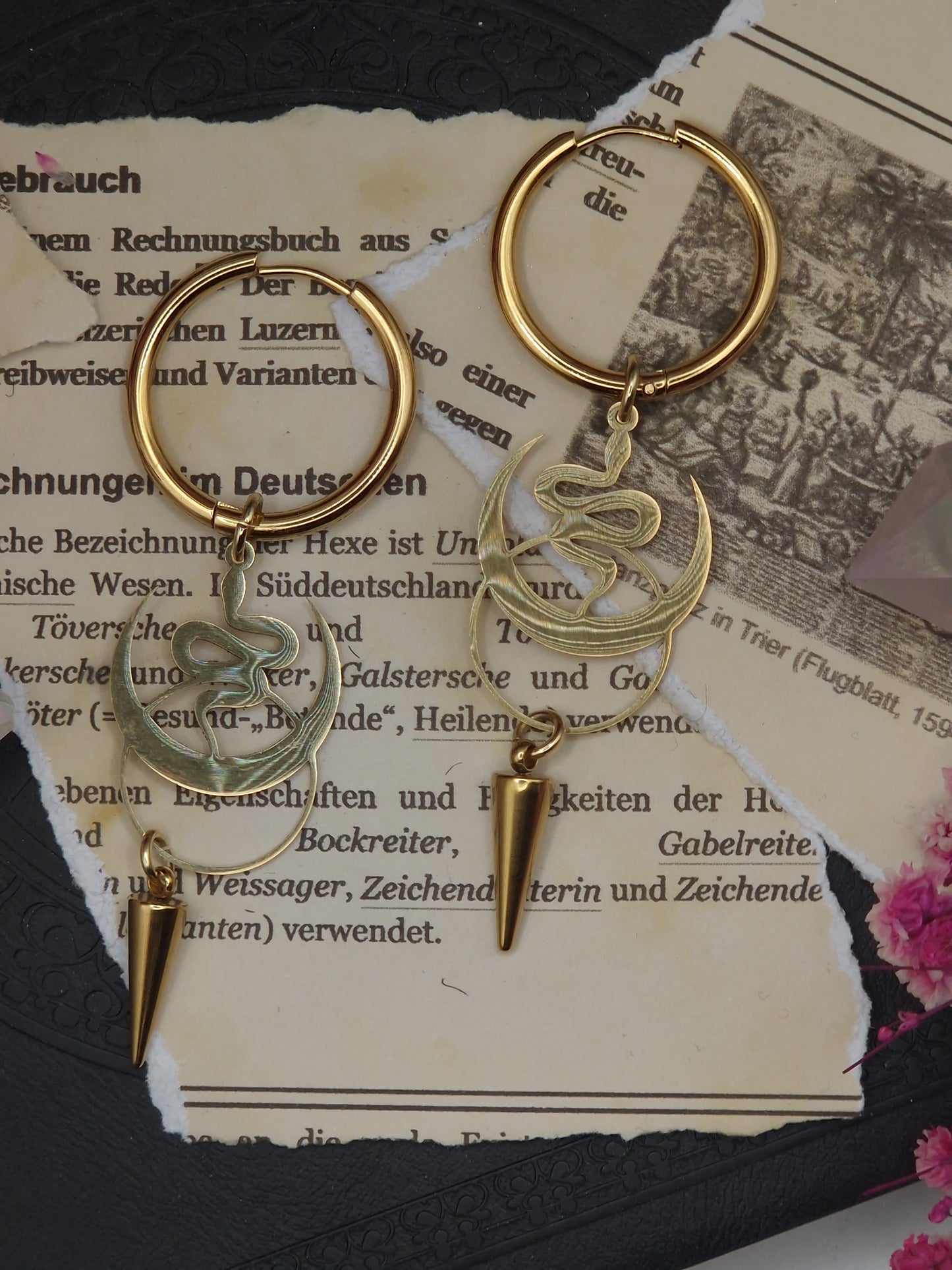 Creolen mit Schlange