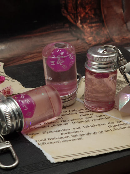 Floating Dice Potion – Pink Edition