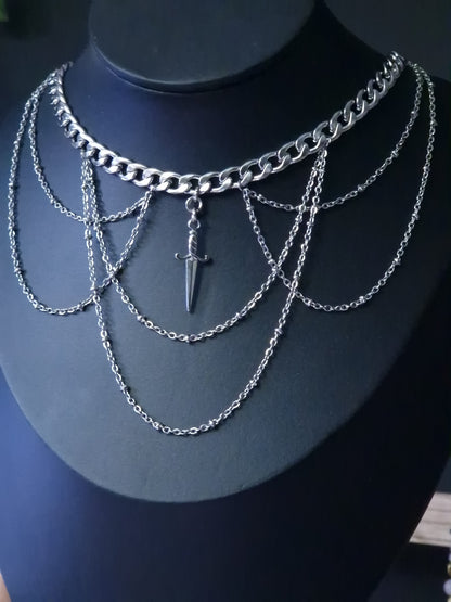 Kette „Blade Empress“ – silber